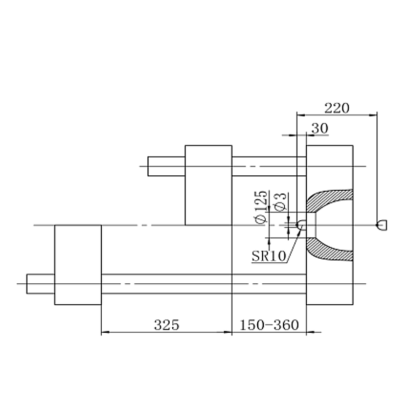 PET preform small plastic injection molding machine variable pump injection molding machine SLA108