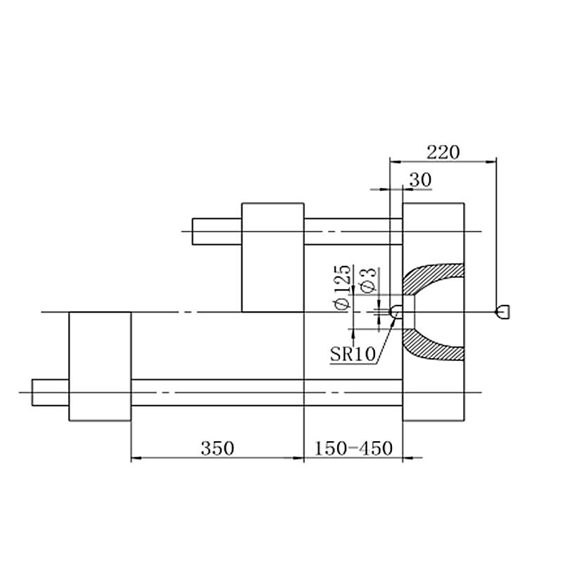 Hydraulic Fixed pump injection molding machine SLA138