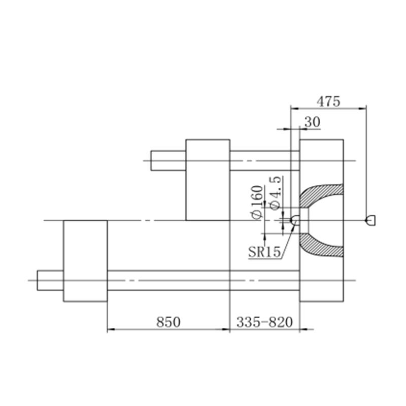 High-speed hybrid Fixed pump injection molding machine SLA528